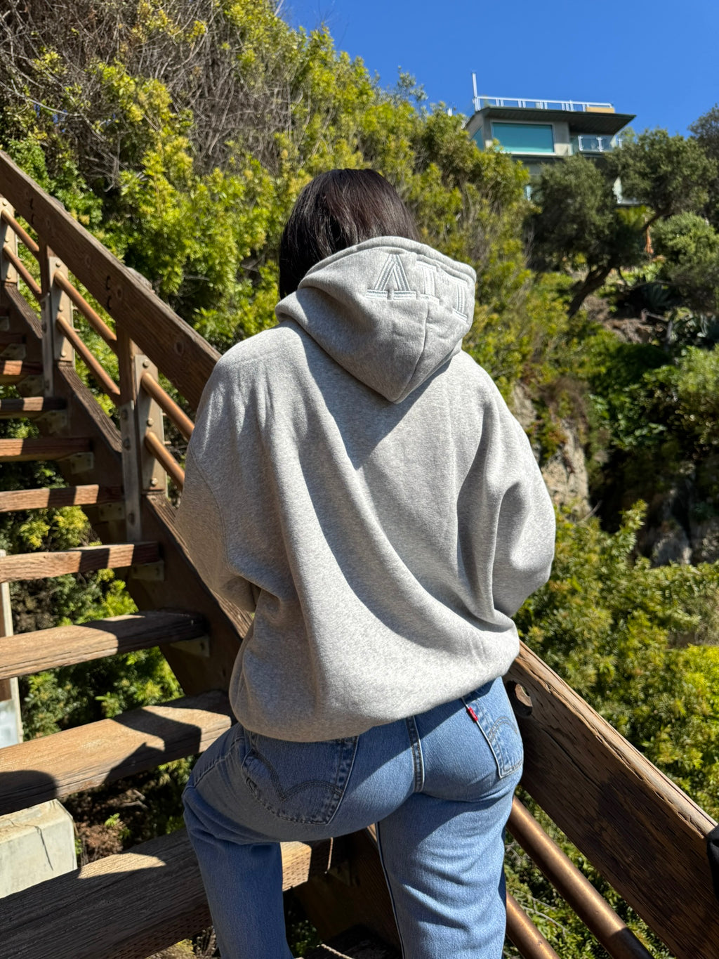 GREY HOODIE